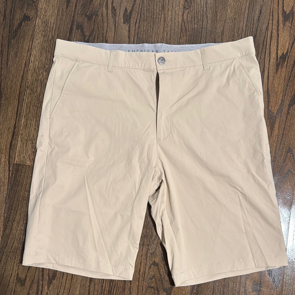 American Tall Men's Tan Shorts